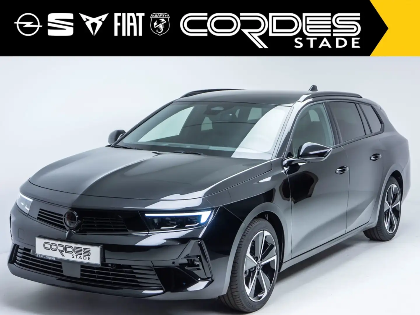 Opel Astra Sports Tourer GS,MatrixLED, AT, SHZ, Kamera, AHK N Zwart - 2