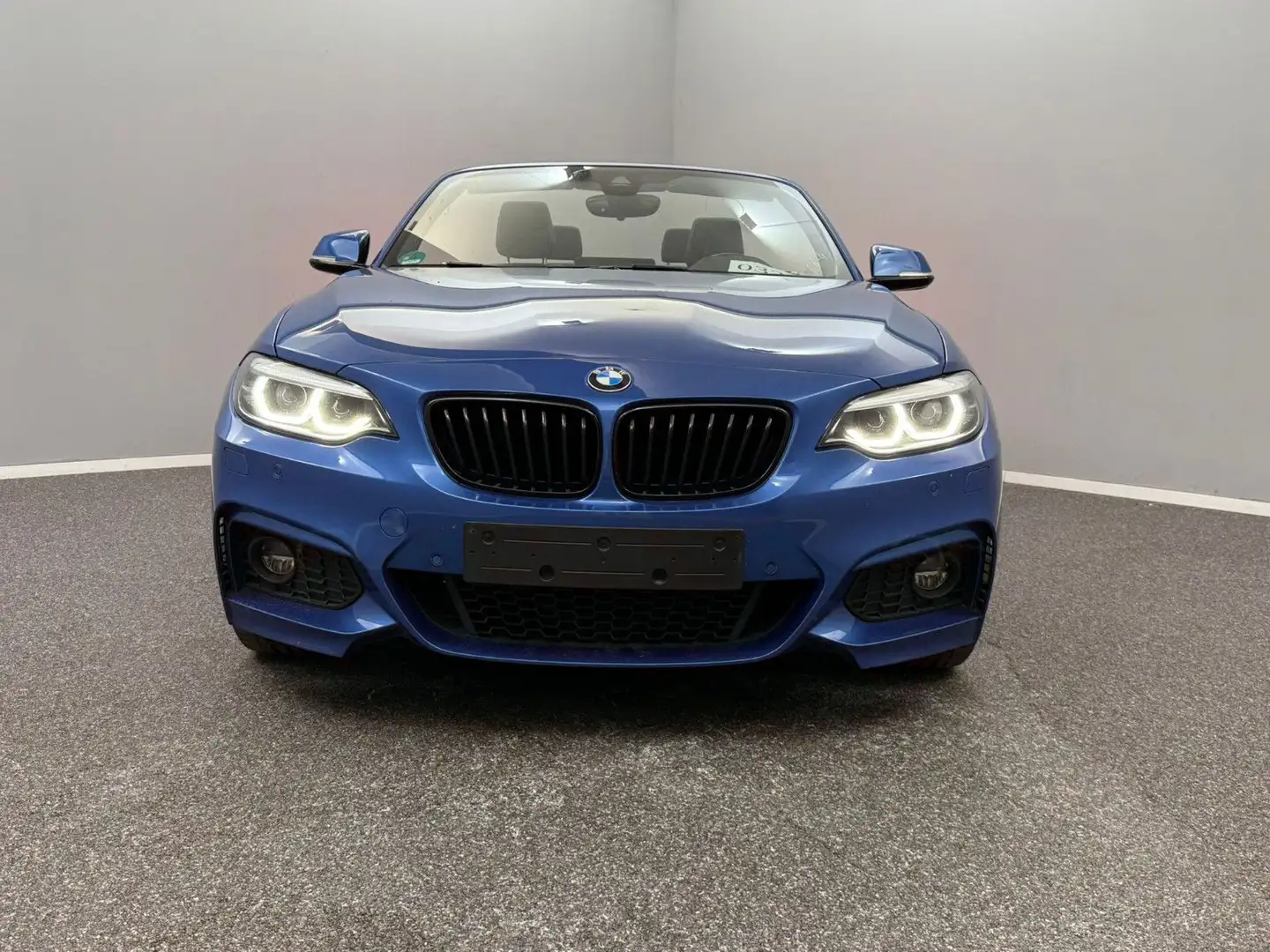BMW 220 i Cabrio M-SPORT HARMAN&KARDON*PROF*MEMO*LED Bleu - 2