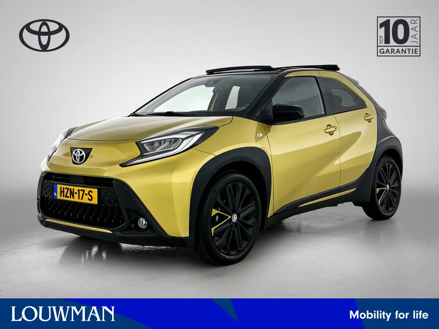 Toyota Aygo X 1.0 VVT-i S-CVT Premium | Navigatie | Cabriodak | Geel - 1