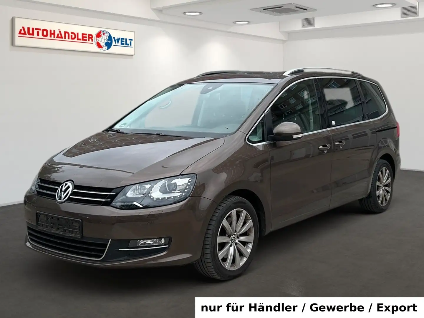Volkswagen Sharan 2.0 TDI Highline Automatik Xenon Leder Marrone - 1