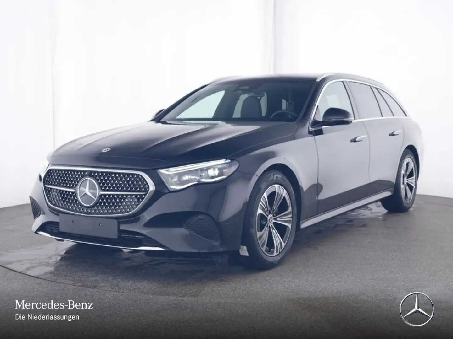 Mercedes-Benz E 200 T Avantgarde 360° Stdhzg Distr. Spurhalt-Ass Schwarz - 2