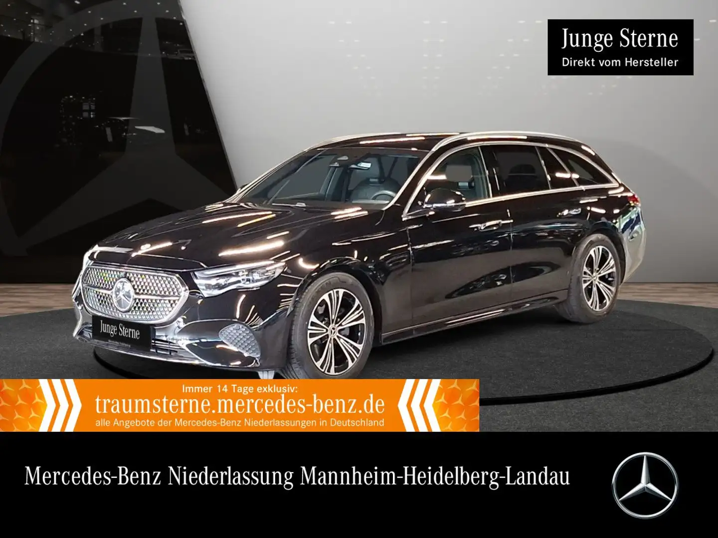 Mercedes-Benz E 200 T Avantgarde 360° Stdhzg Distr. Spurhalt-Ass Schwarz - 1