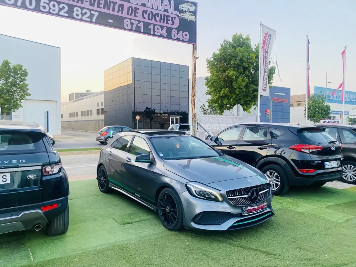 Mercedes-Benz A 200 200CDI BE AMG Line 7G-DCT Grigio - 1