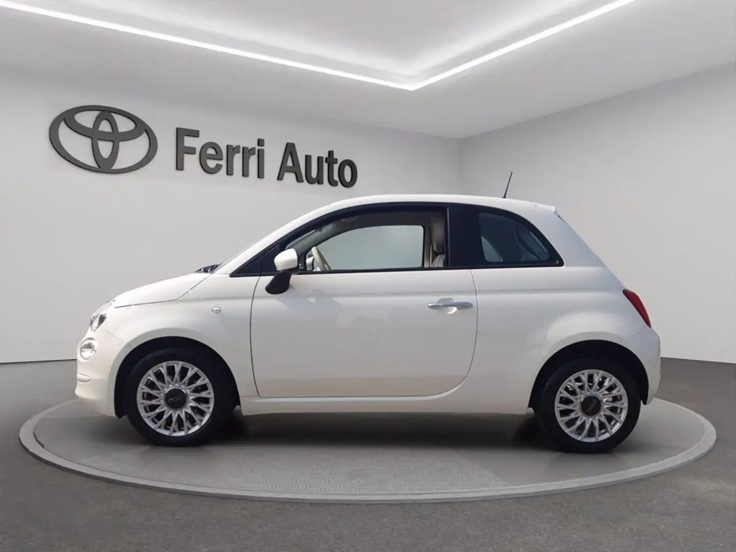 Fiat 500 1.0 hybrid lounge 70cv Bianco - 2