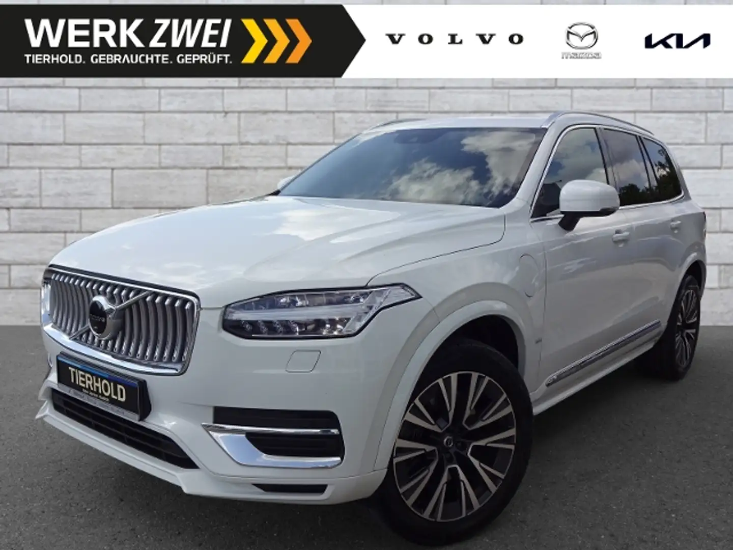 Volvo XC90 T8 Inscription Express Plug-In AHK 7Sitzer Weiß - 1