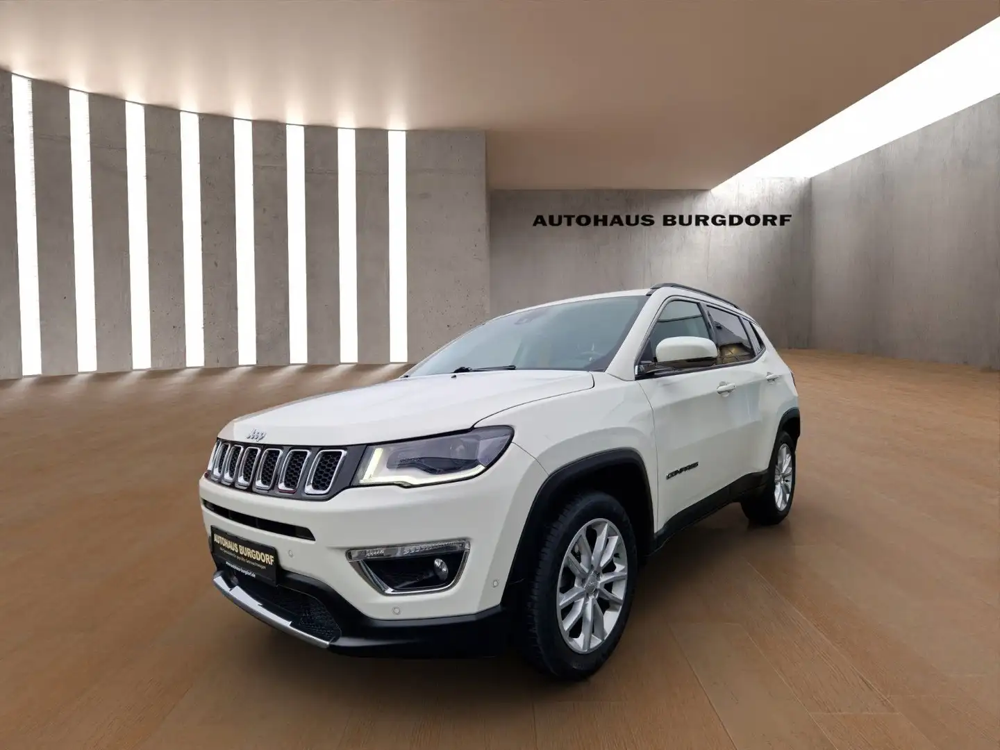 Jeep Compass Limited  BI-Xenon Navi Kamera Automatik Weiß - 1