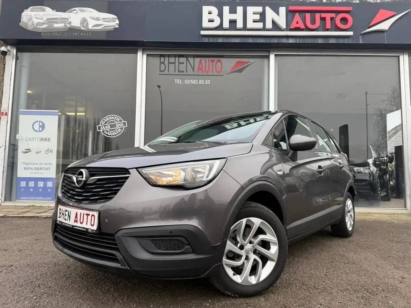 Opel Crossland X 1.2 Turbo Edition Start/Stop/NAVI/CAMERA/GARANTIE Gris - 1