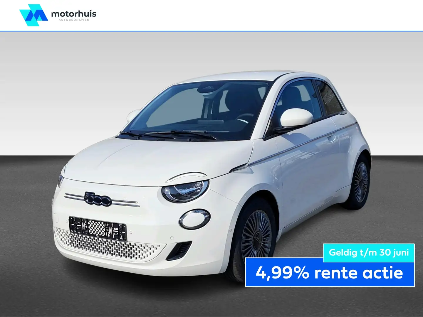 Fiat 500 42kWh 118pk Aut / Camera / Carplay Wit - 1