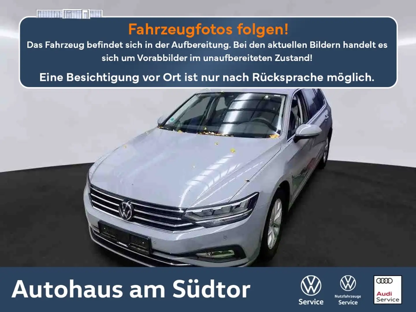 Volkswagen Passat Variant Business 2.0 TDI DSG LED RFK ACC Grau - 1