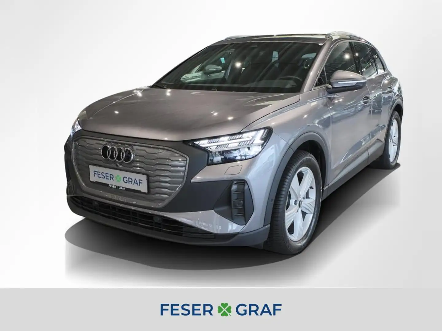 Audi Q4 e-tron 40 S line Int. Matrix Navi Pano Sitzh. Grau - 1