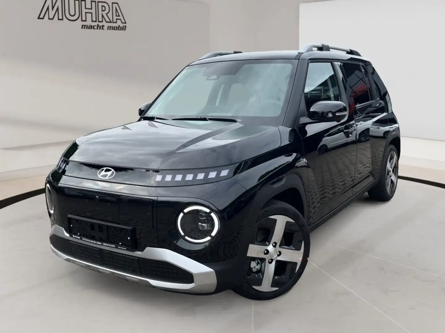 Hyundai Inster Elektro 49kWh PRIME 360°-Kamera Wärmepumpe Schwarz - 1