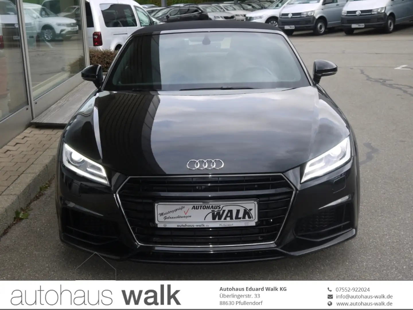 Audi TT Roadster 2.0 TDI S line NAVI Xenon GRA Schwarz - 1