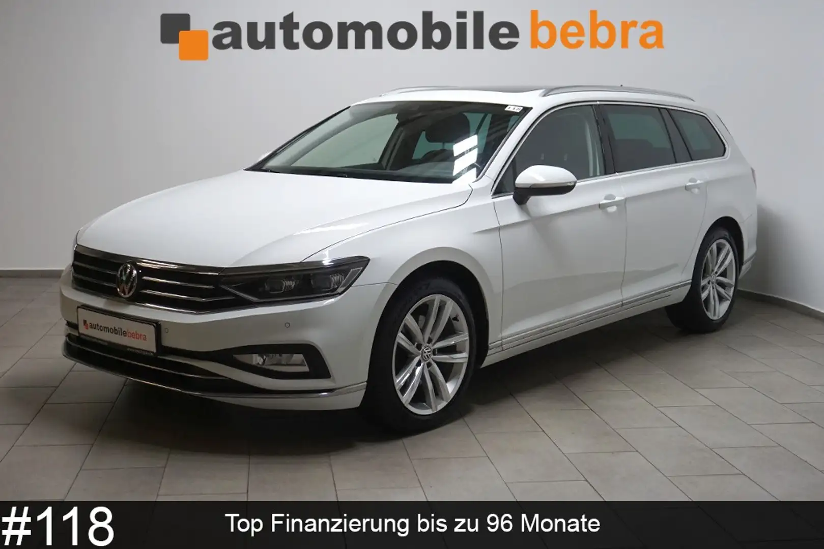 Volkswagen Passat 2.0TDI DSG Elegance Pano AHK Navi Weiß - 1