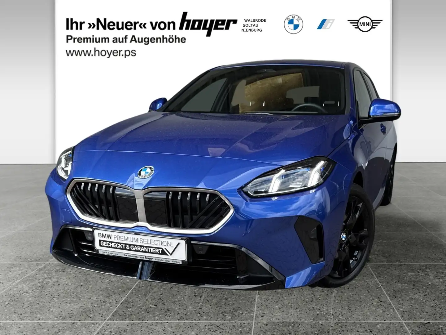 BMW 118 d Hatch M Sportpaket DAB LED Pano.Dach RFK Blau - 2