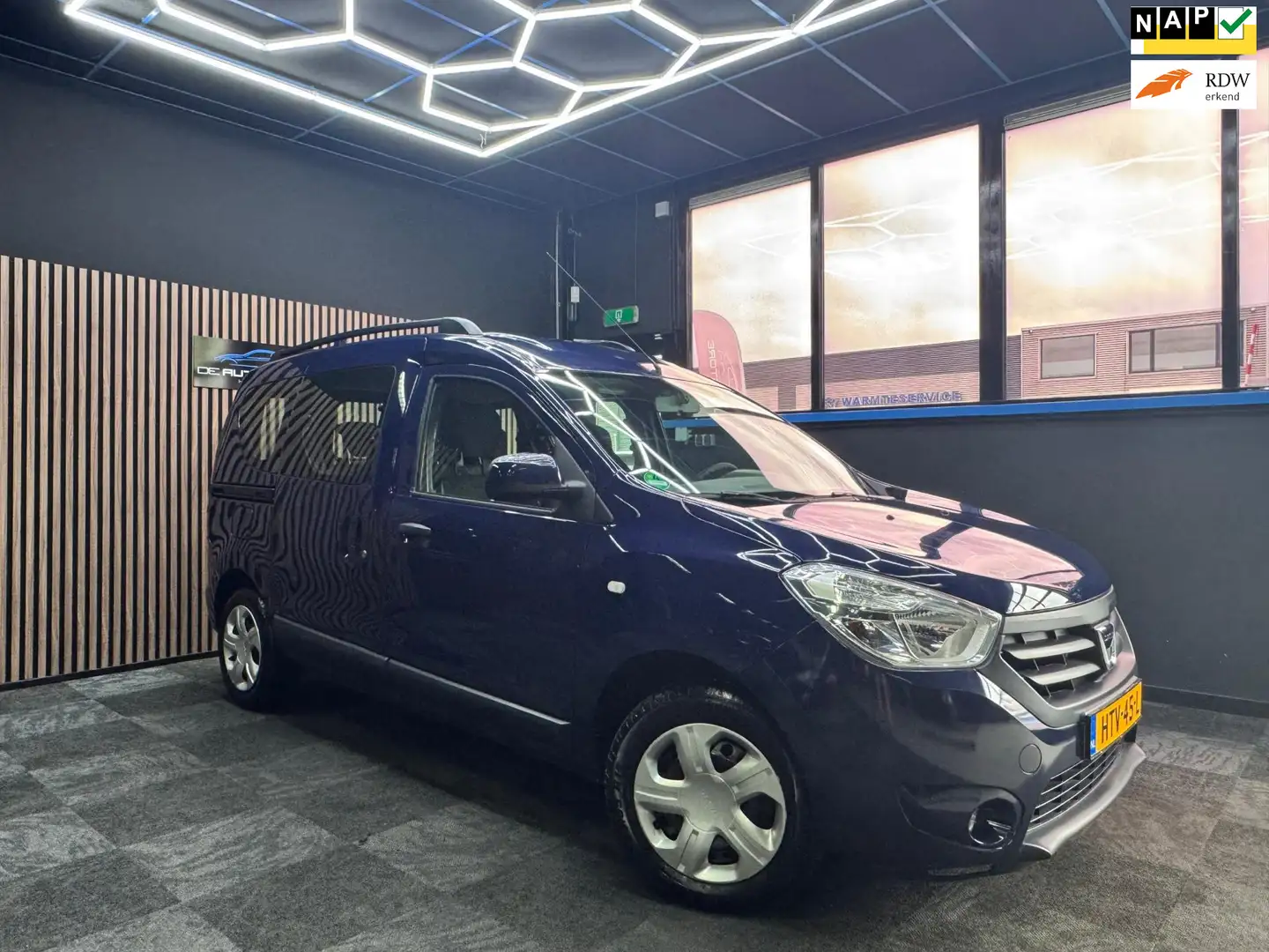 Dacia Dokker 1.2 TCe S&S Ambiance 1e Eig 86000km!!! Airco cruis Modrá - 1