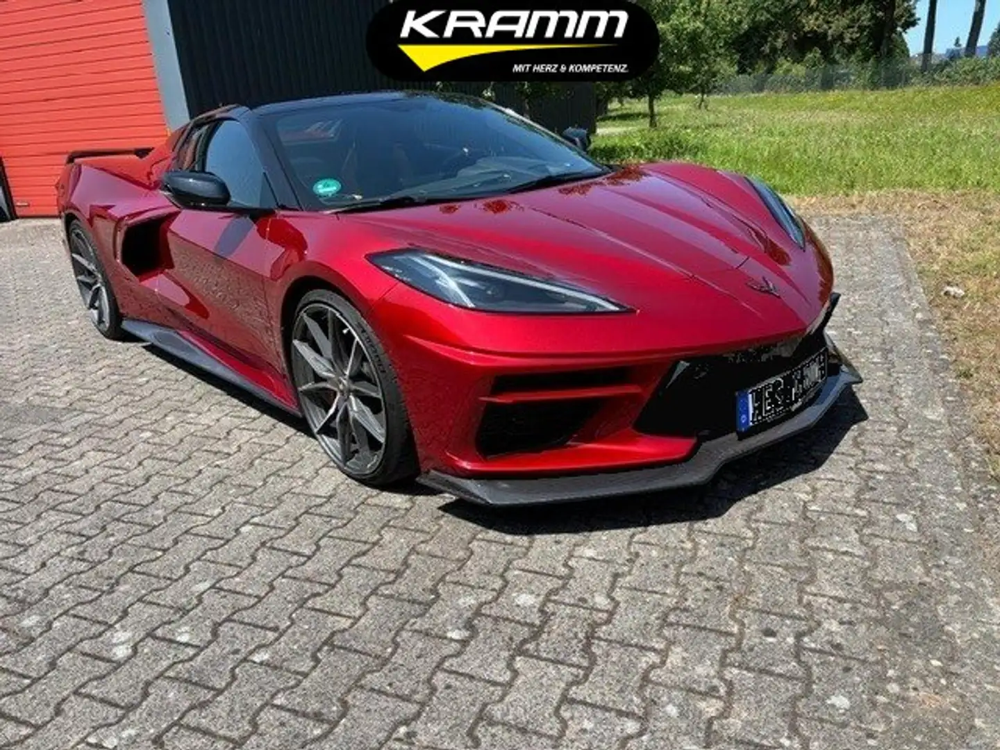 Corvette C8 Cabrio 6.2 V8 3LT Z51 Callaway Spoilerpackage Czerwony - 1