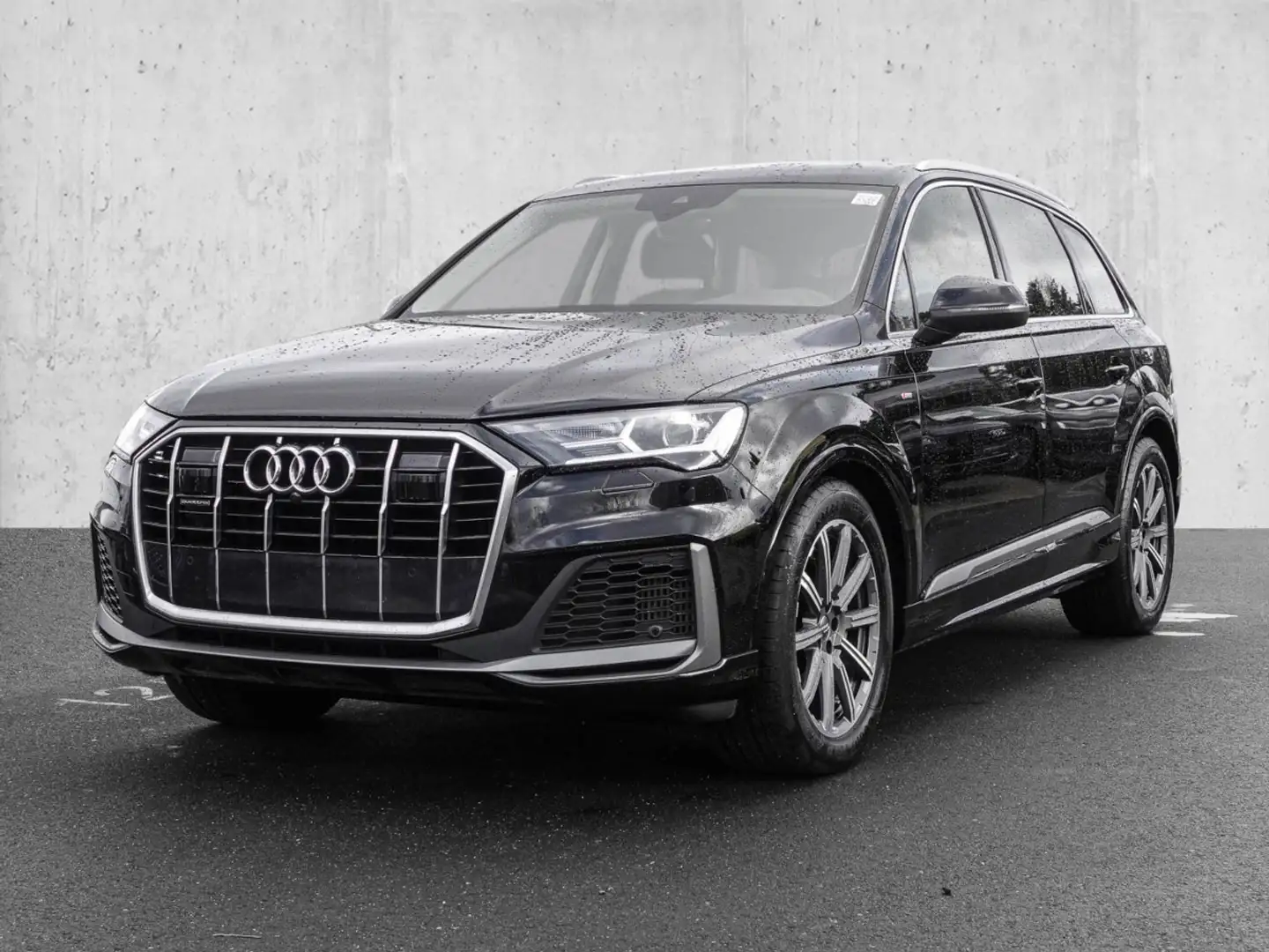 Audi Q7 SUV S line 55 TFSI e quattro 280(381)  tiptronic L Schwarz - 2