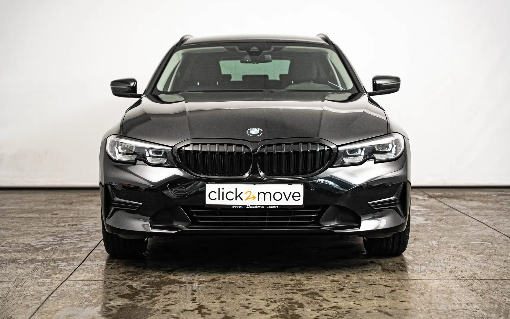 BMW 316 Touring 316 dA Sportline Schwarz - 2