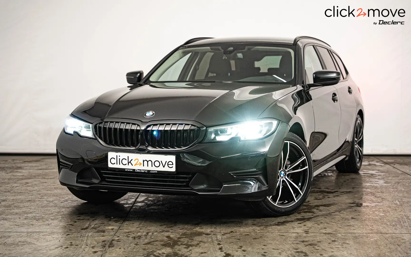 BMW 316 Touring 316 dA Sportline Schwarz - 1