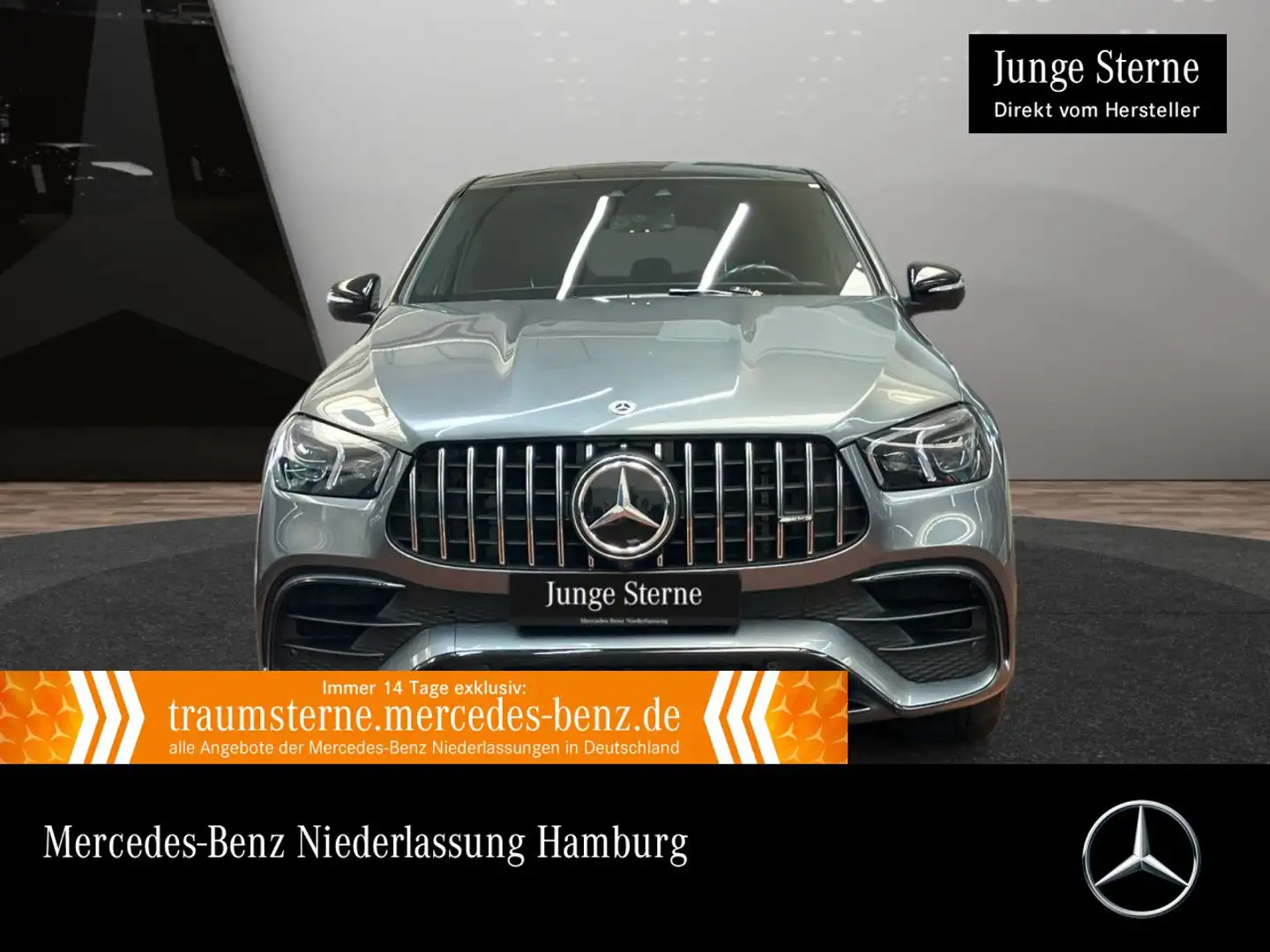 Mercedes-Benz GLE 63 AMG GLE 63 Coupé 4M NIGHT+PANO+360+AHK+MULTIBEAM+22" Grau - 1