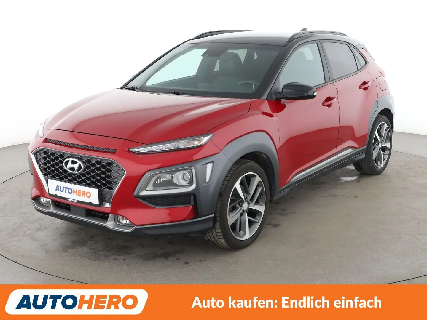 Hyundai KONA 1.0 TGDI Style 2WD*HUD*LED*TEMPO*CAM*PDC*SHZ Rot - 1