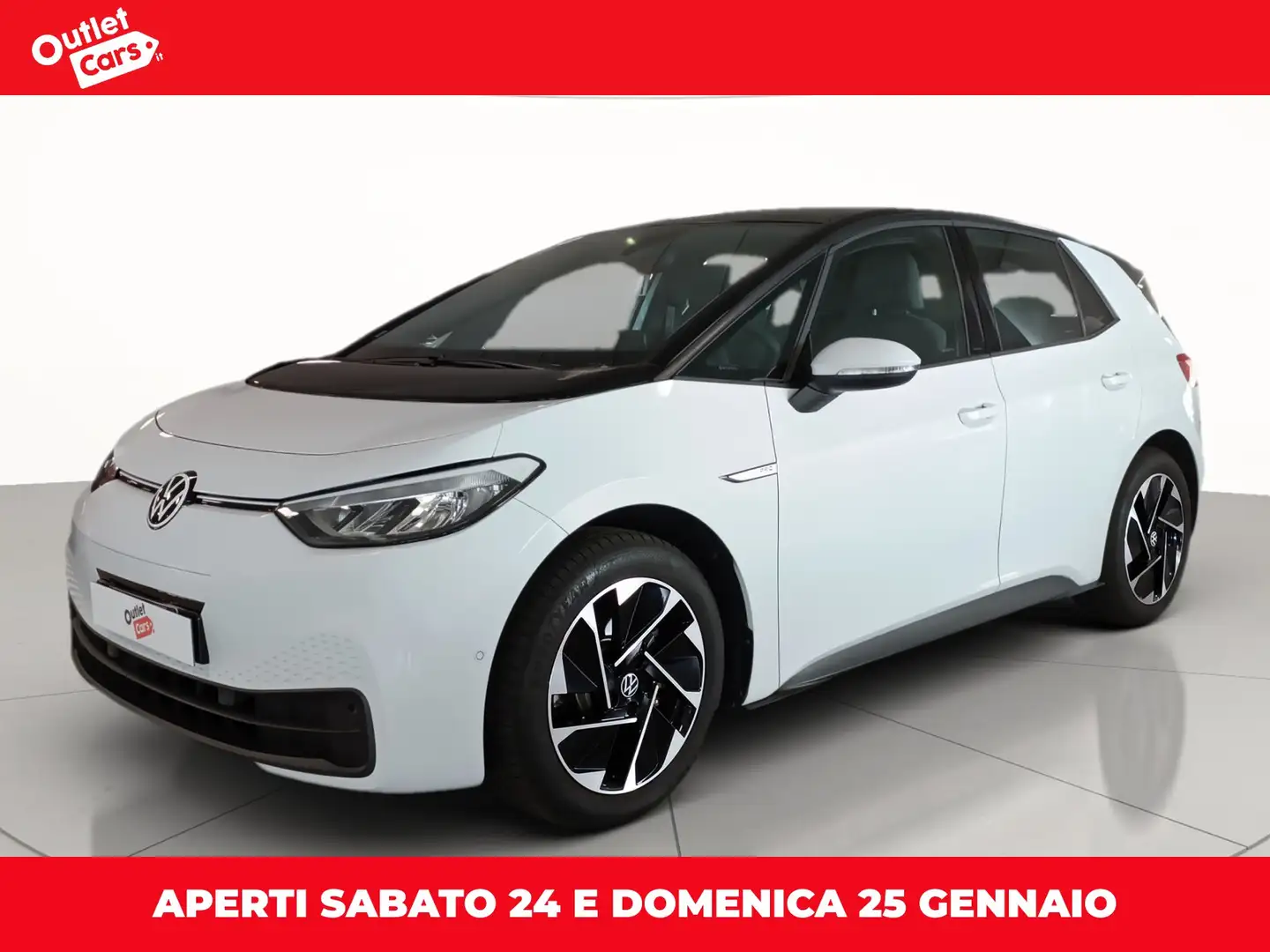 Volkswagen ID.3 58 kwh pro performance Blanc - 1