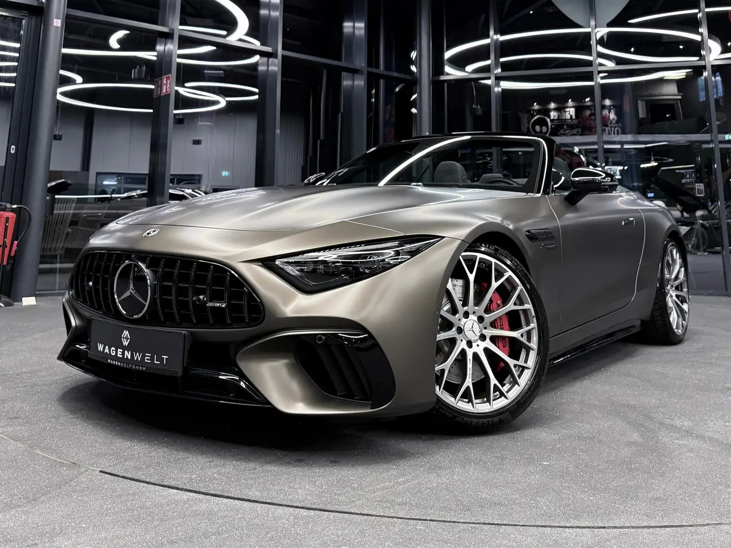 Mercedes-Benz SL 55 AMG 4Matic, Liftsystem, Burmester High-End, Fahrassis. Gris - 1
