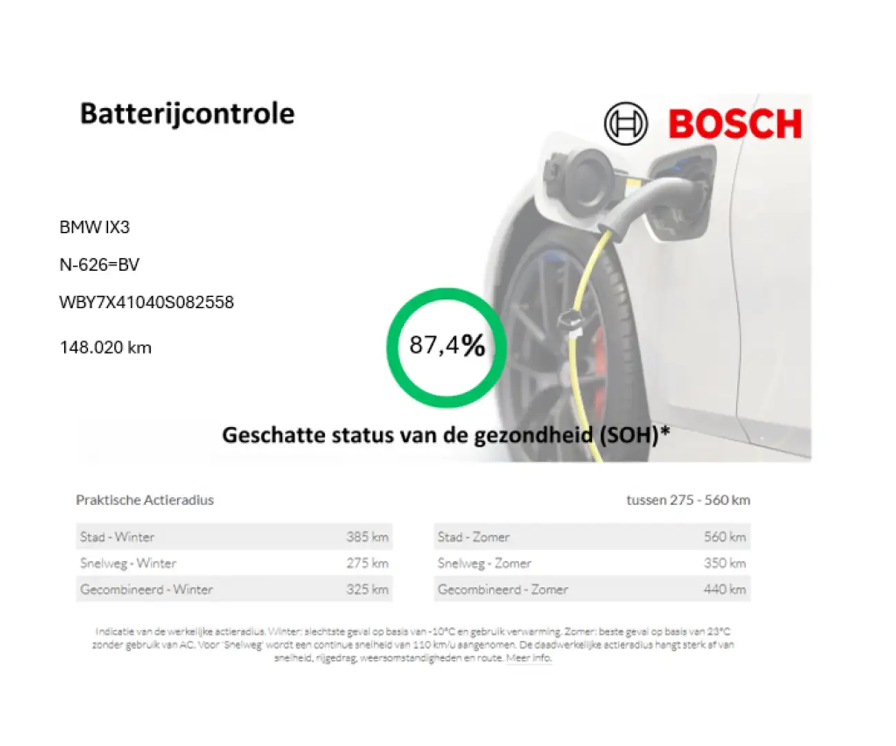 BMW iX3 High Executive 80 kWh - Carplay, Navi, Panorama, L Wit - 2