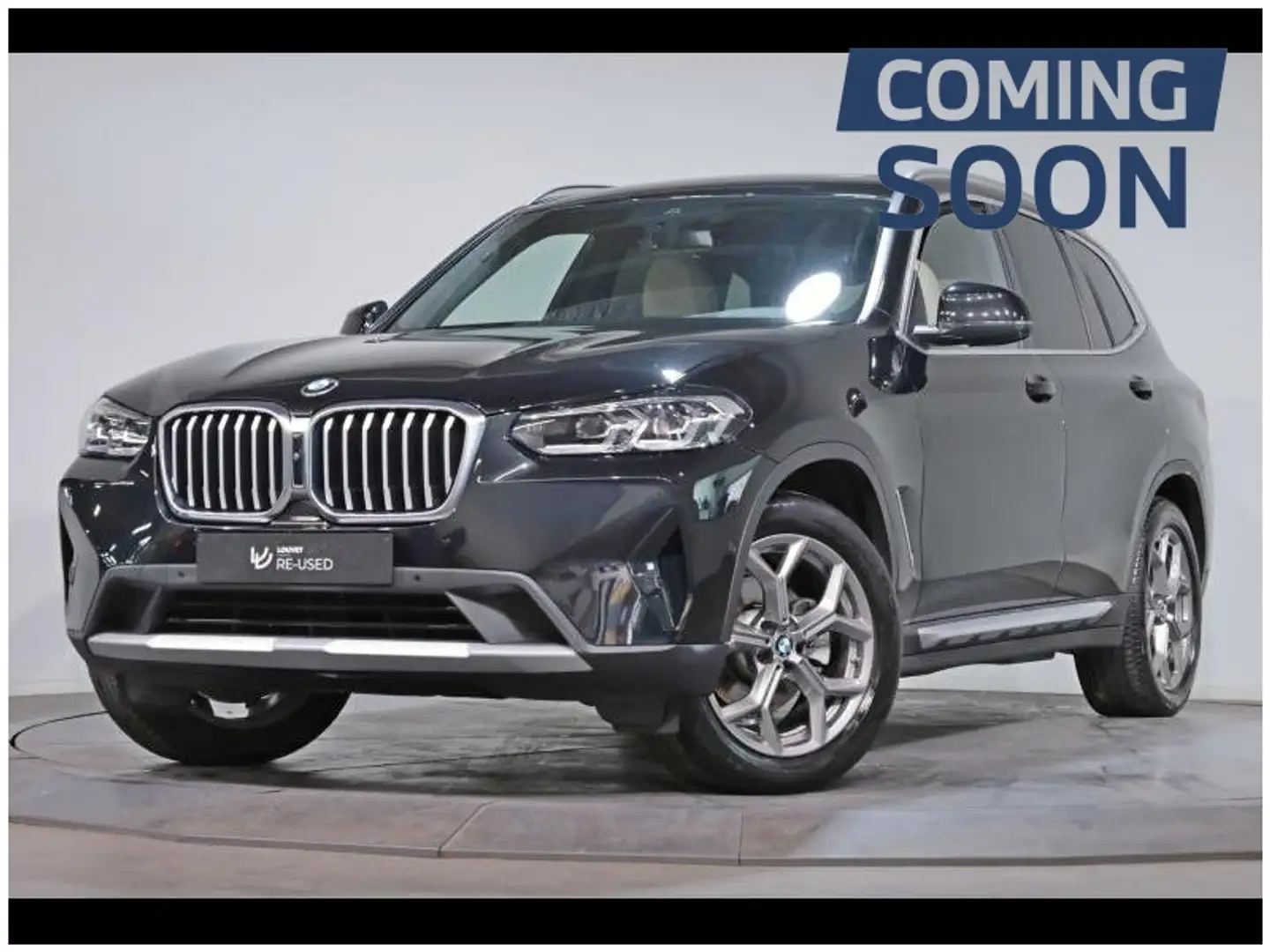 BMW X3 sDrive18d Czarny - 1