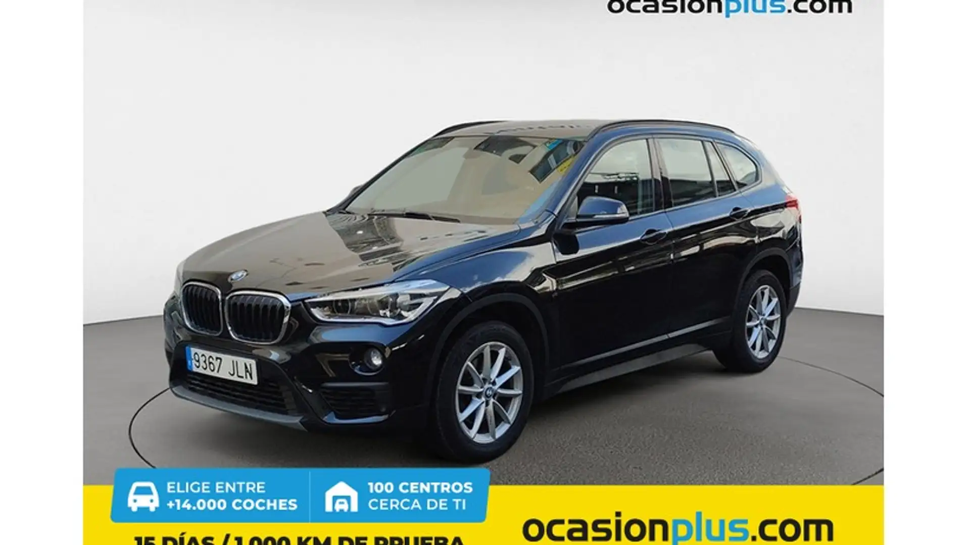 BMW X1 sDrive 18d Noir - 1