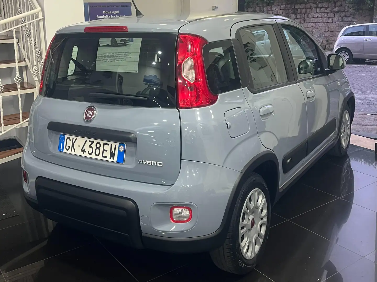 Fiat Panda Panda 1.0 firefly hybrid s Gris - 2