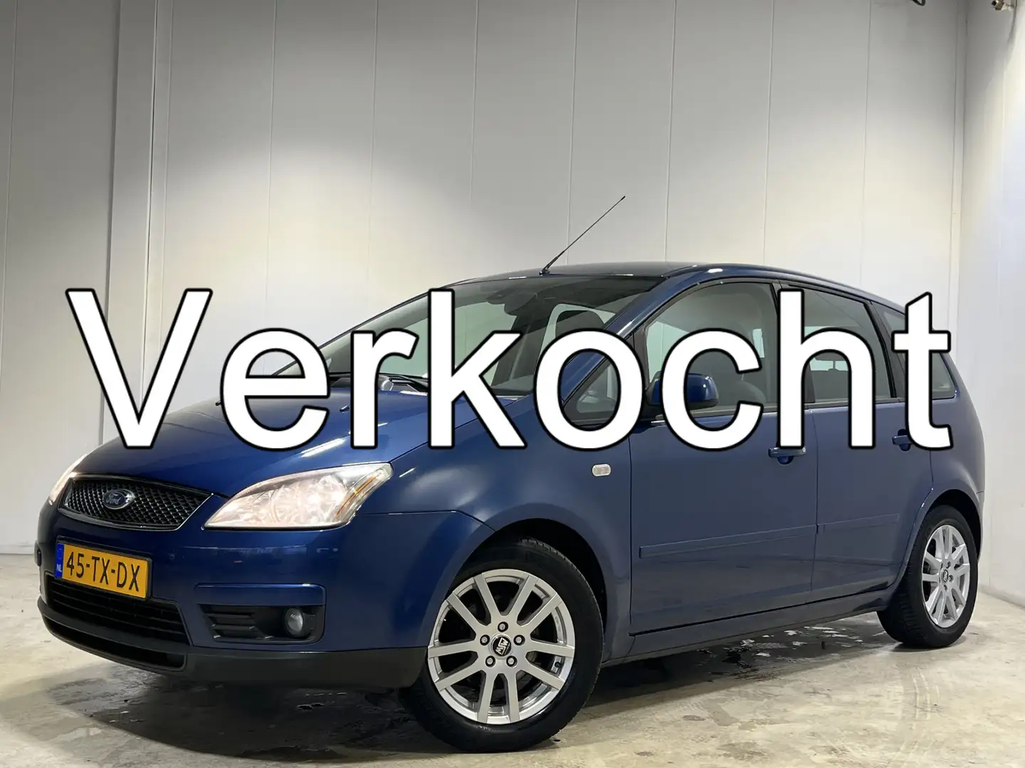Ford Focus C-Max 1.6-16V Futura  | LM Velgen 16" | Cruise Control | Blau - 1