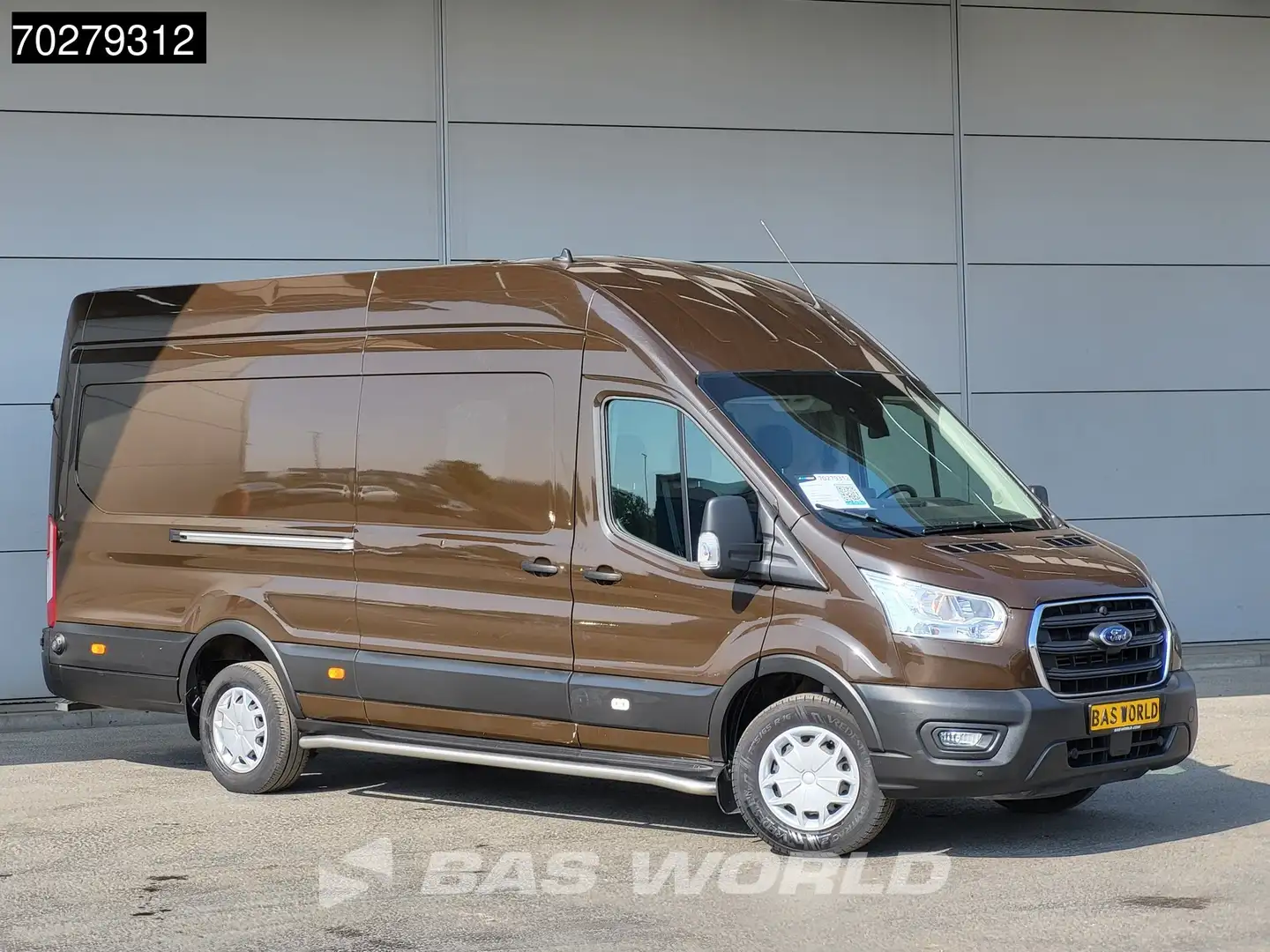 Ford Transit 165pk Automaat L4H3 Airco Cruise Camera Parkeersen Bruin - 2