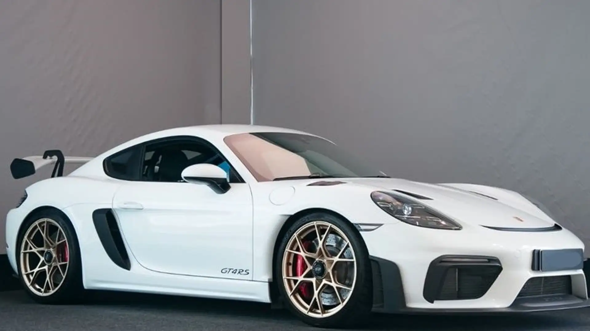 Porsche Cayman GT4 RS PDK Bílá - 2