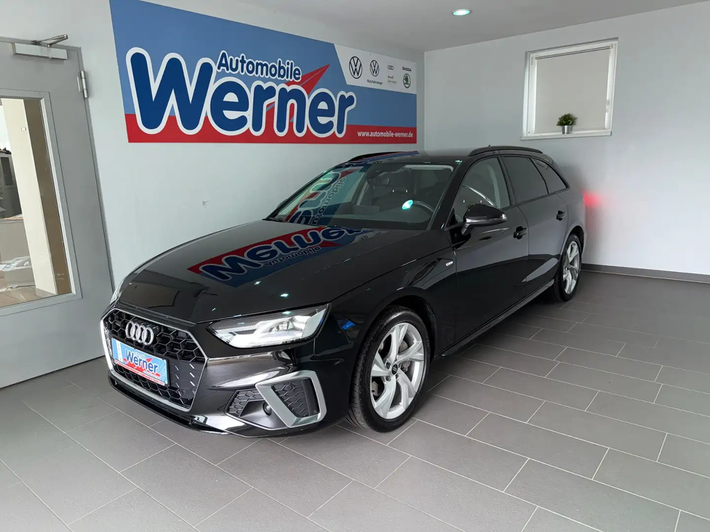 Audi A4 Avant S line 40TDI quattro Navi RKamera MemorySit Schwarz - 2