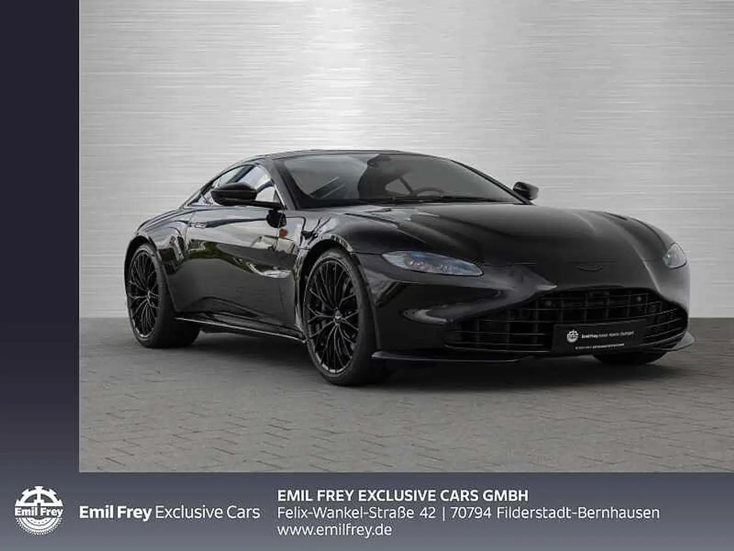 Aston Martin V8 Vantage Schwarz - 1