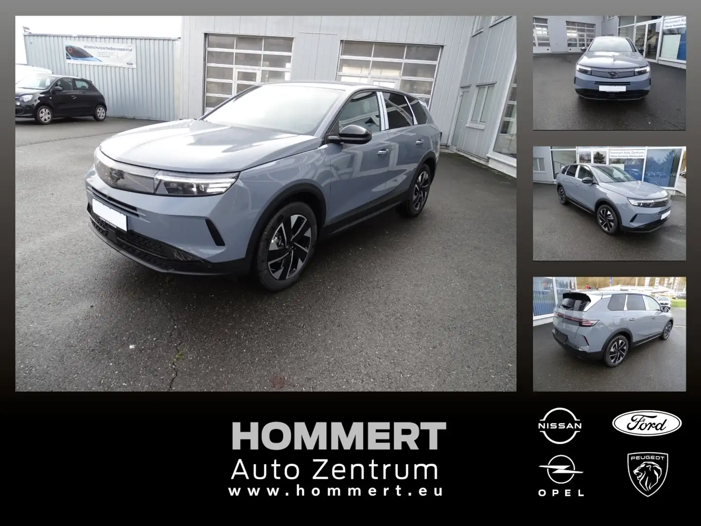 Opel Grandland 1.2 MHEV GS Navi+Pano+SD+SHZ+2xKlima Gris - 1