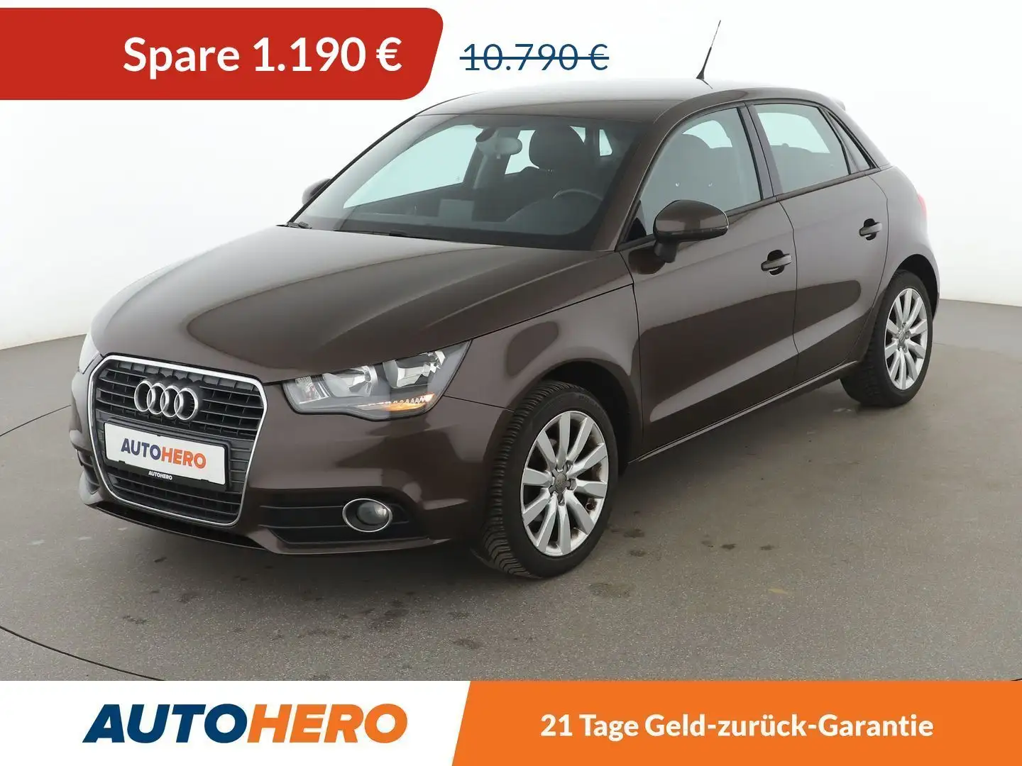 Audi A1 1.2 TFSI Ambition*NAVI*TEMPO*PDC*SHZ* Brown - 1