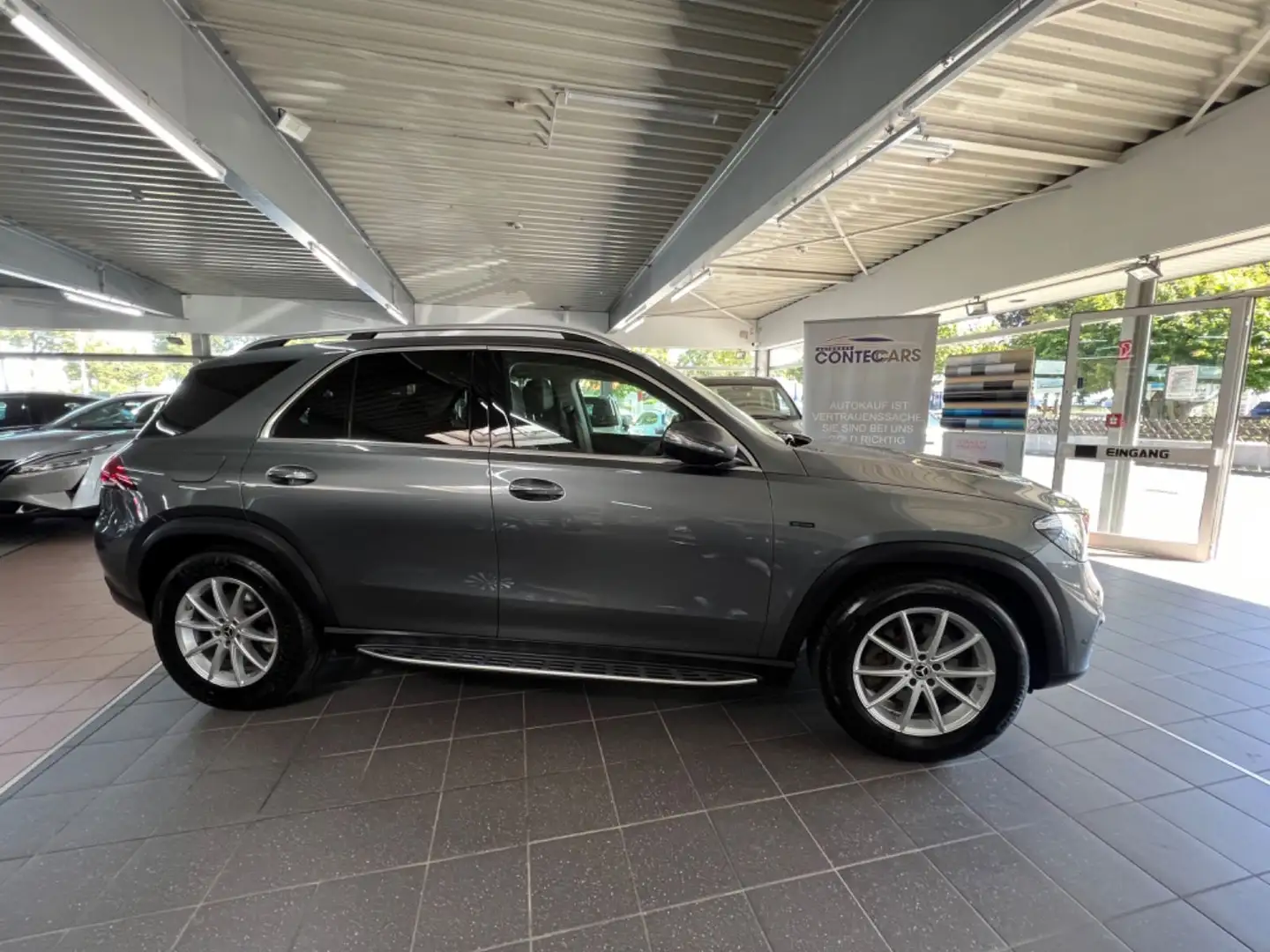Mercedes-Benz GLE 350 de 4M AMG INT+HuD+DIS+AHK+BUR+360°+KEYGO Grau - 1
