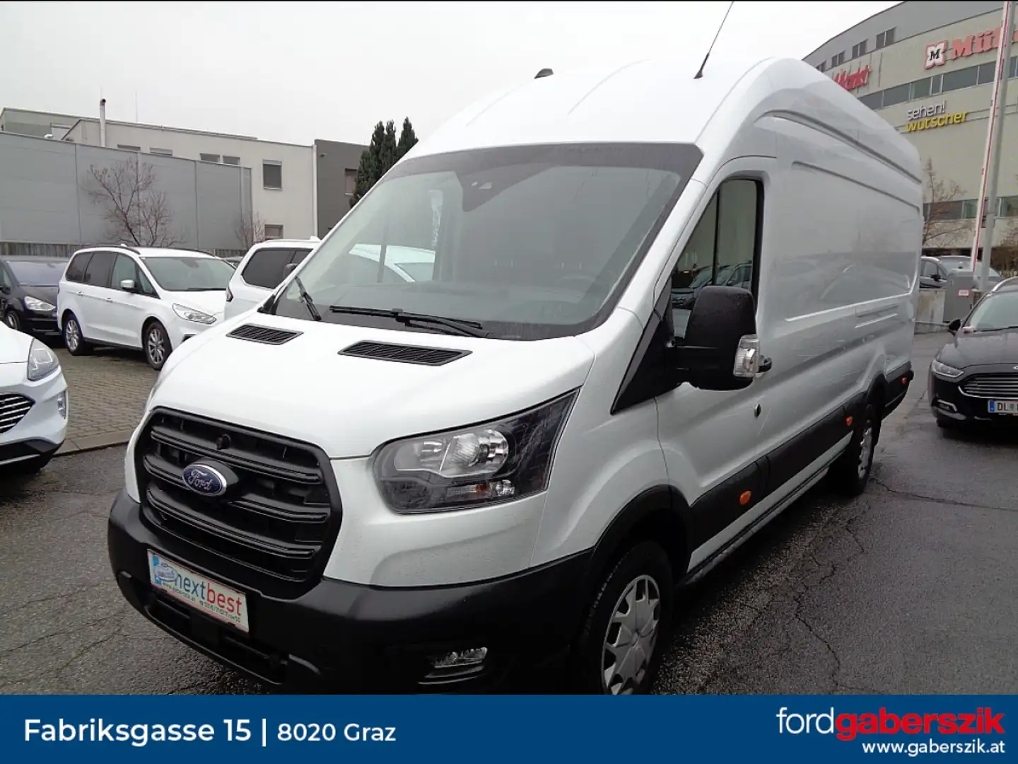 Ford Transit Transit Kasten 2,0 EcoBlue L4H3 350 Trend Weiß - 1