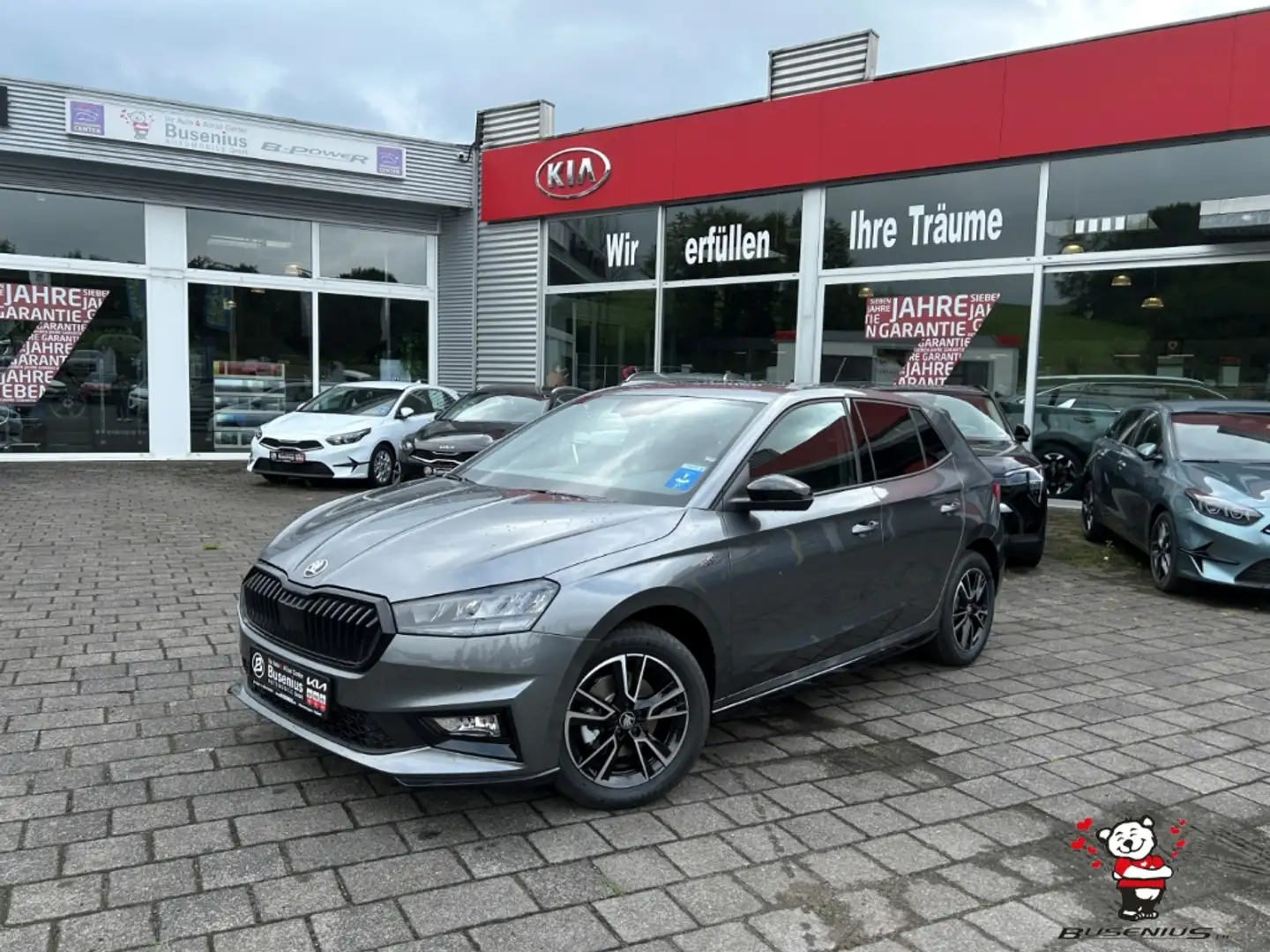 Skoda Fabia 1.0 TSI DSG Monte Carlo EU+LED+Kamera+DAB+Android Gris - 2