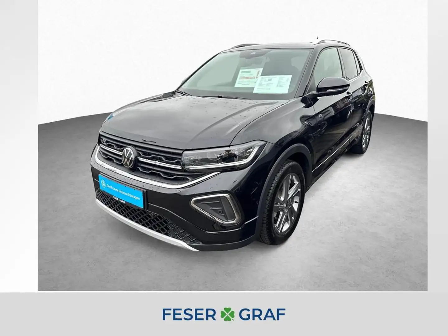 Volkswagen T-Cross R-Line 1.5 TSI DSG 150PS Schwarz - 1