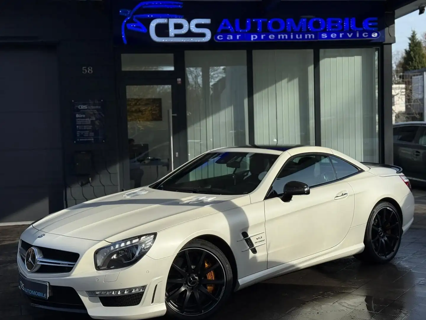 Mercedes-Benz SL 63 AMG |Carbon Faiber | Bang & Olfsen| DESIGNO Blanc - 1