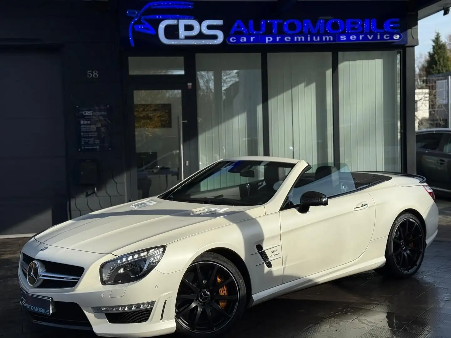 Mercedes-Benz SL 63 AMG |Carbon Faiber | Bang & Olfsen| DESIGNO Blanc - 2