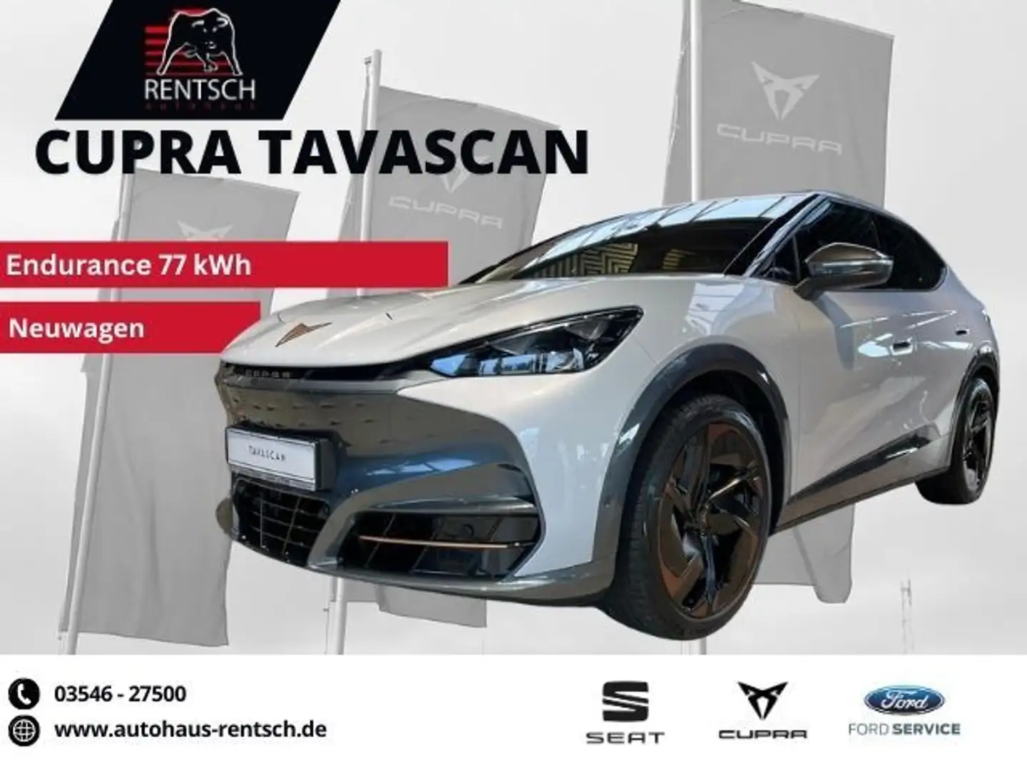 CUPRA Tavascan Endurance 77kWh *LED*NAVI*KAMERA*SHZ* Серебристый - 1