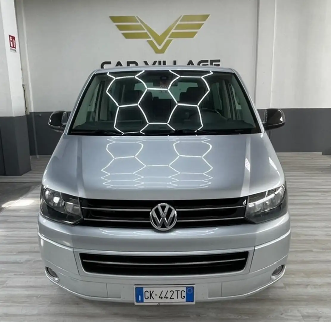 Volkswagen T5 Caravelle Multivan 2.0 BiTDI 180CV DSG Highline Srebrny - 1