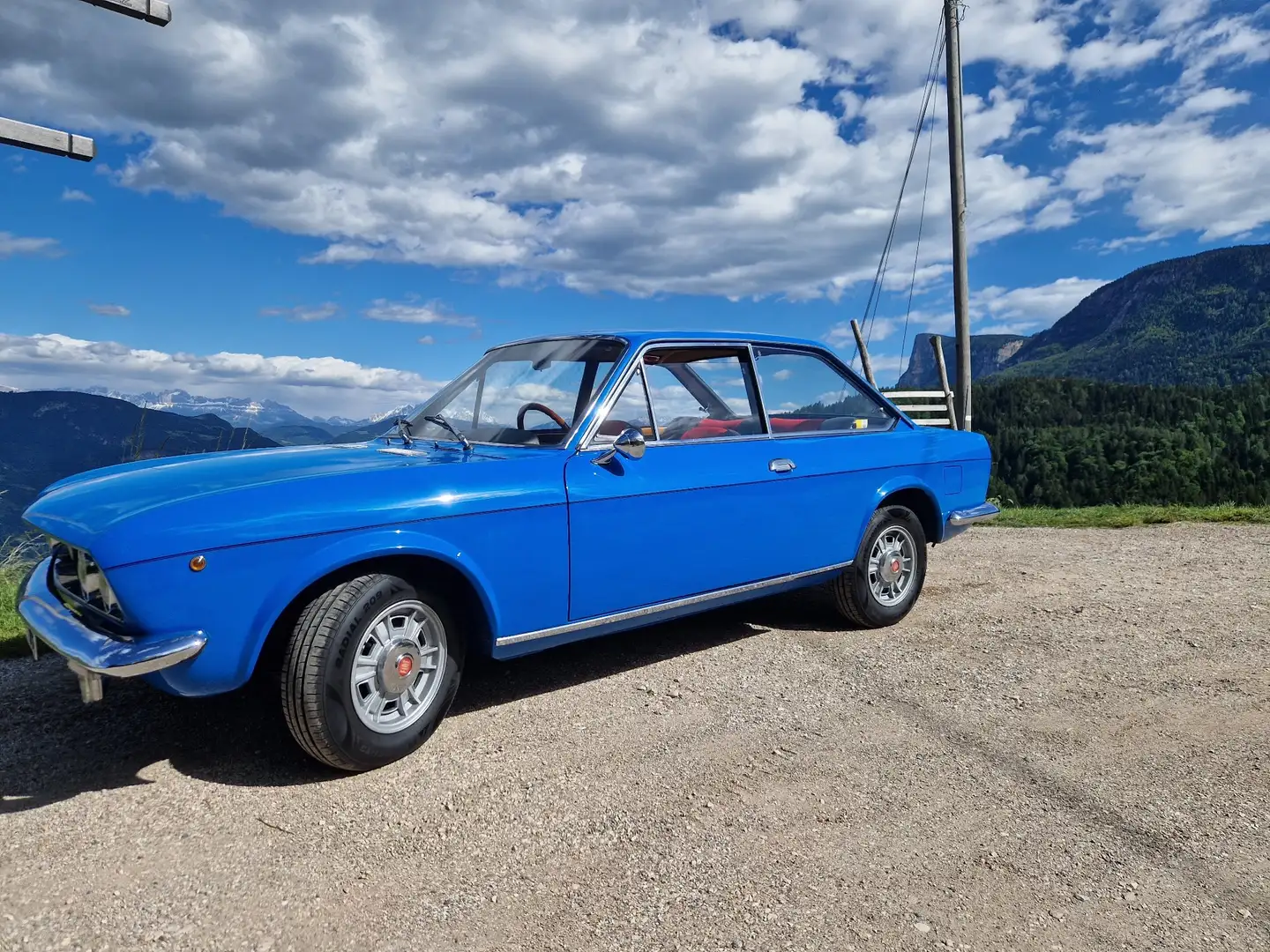 Fiat 124 Coupè Sport Albastru - 1