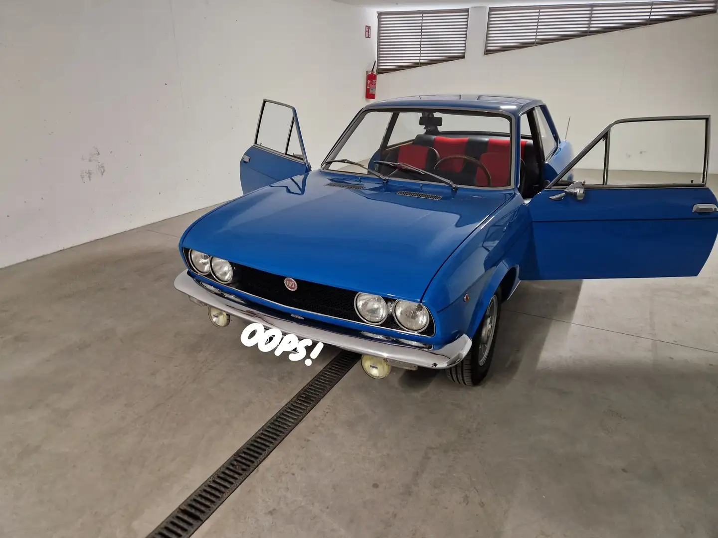 Fiat 124 Coupè Sport Albastru - 2