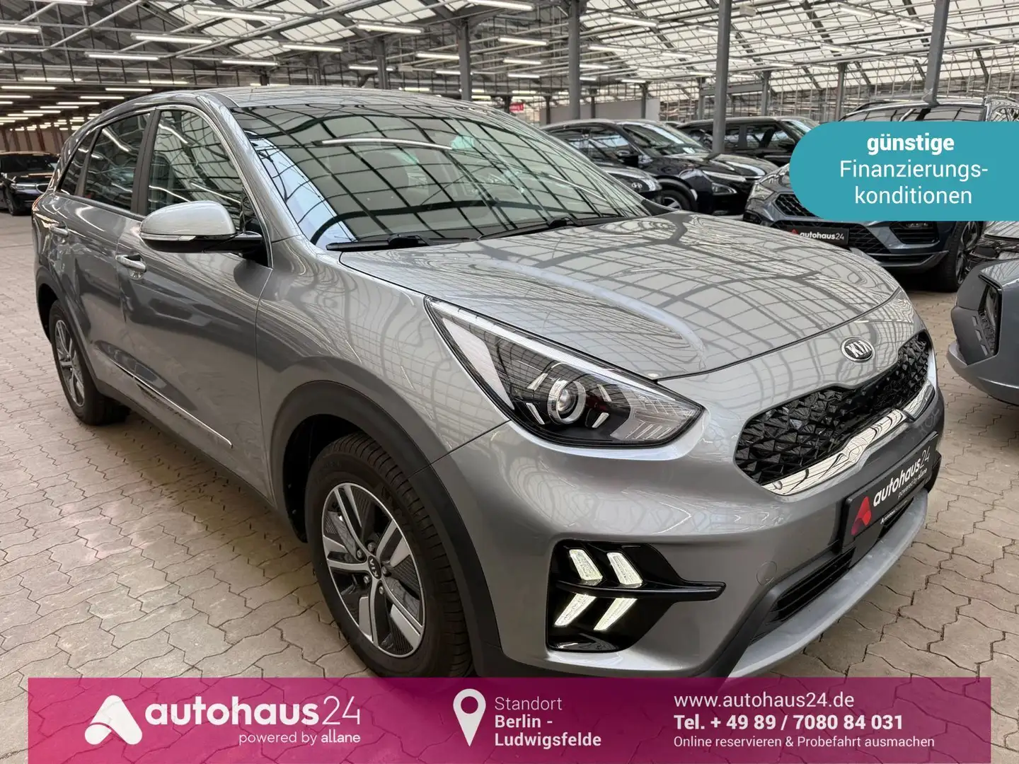 Kia Niro 1.6 Plug-in Hybrid Edition 7|ACC|CarPlay Grau - 1