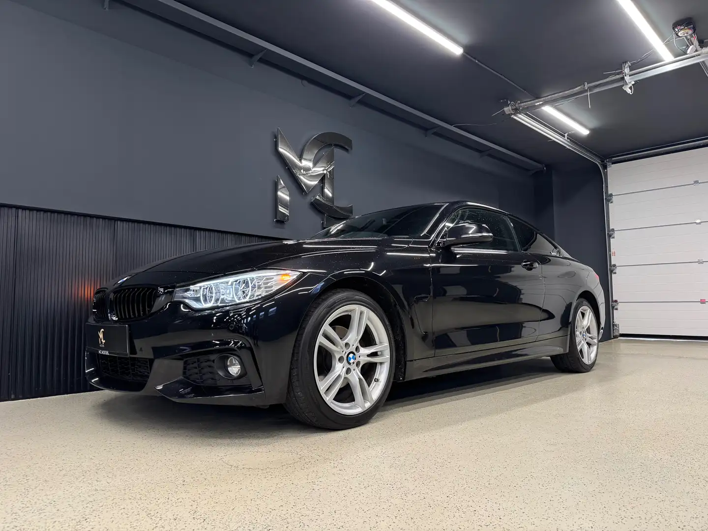 BMW 420 420i F32`XDRIVE`M-SPORT`LED`NAVI`SCHIEBE`ALCANTARA Schwarz - 2